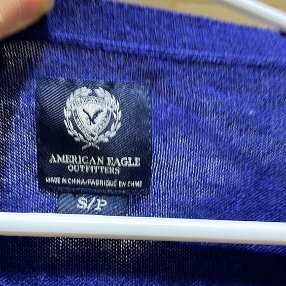 American Eagle Outfitters blue cardigan (sz s) - Picture 2 of 8
